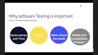 Webinar on Software Testing & Quality Assurance
