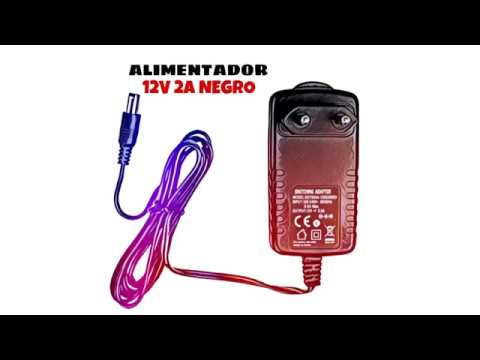 Alimentador de corriente de 12V 2A