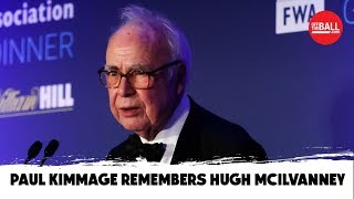 Play video: "He was a genius" - Paul Kimmage remembers Hugh McIlvanney