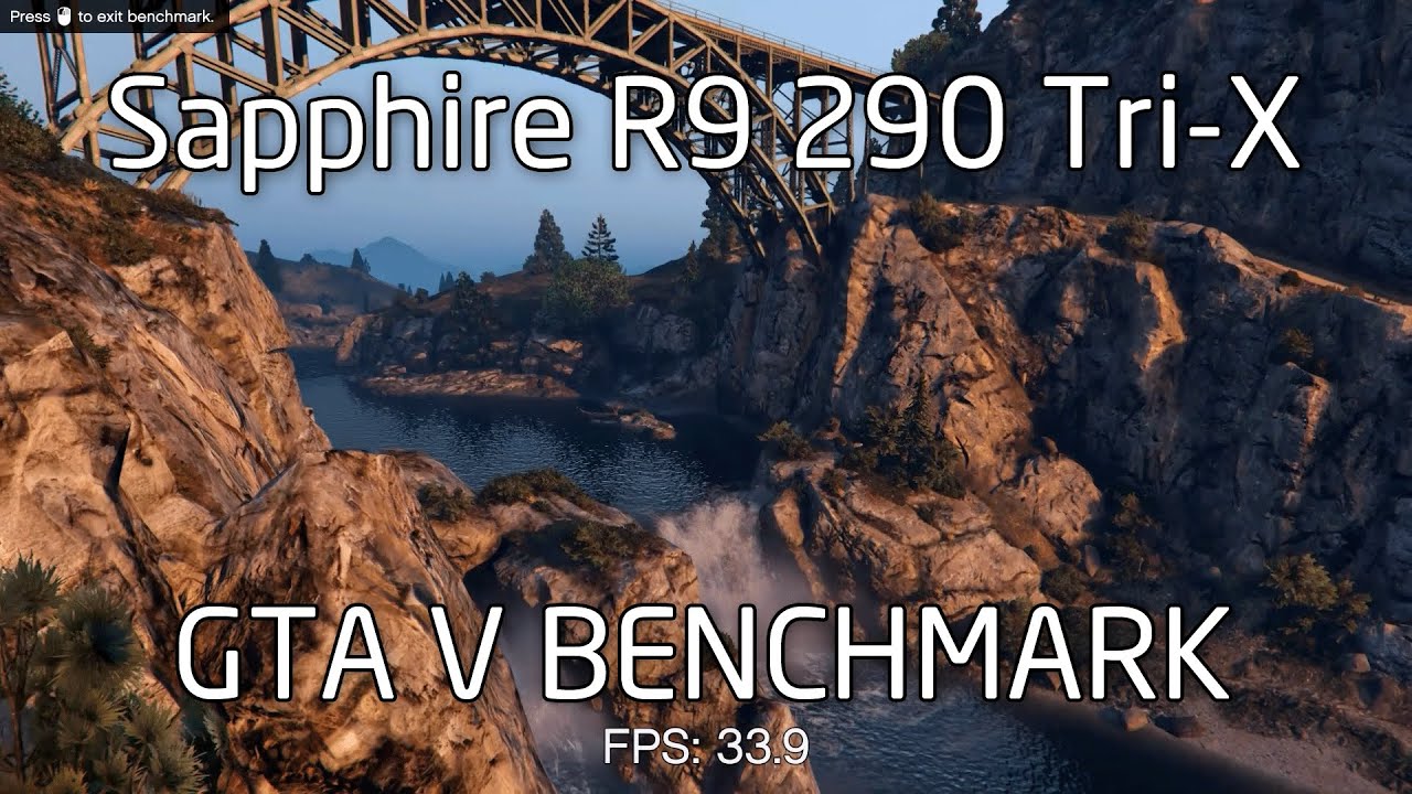 Sapphire R9 290 Tri X Gta V Pc Maxed Benchmark Youtube Sapphire R9 290 Tri X Gta V Pc Maxed Benchmark Youtube
