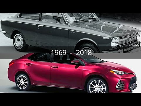 Toyota Corolla Evolution (1969 - 2018)