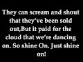James Blunt - Shine on LYRICS