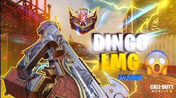 ✨ Cod mobile Dingo lmg is insane // Best gunsmith #codm #viralvideo