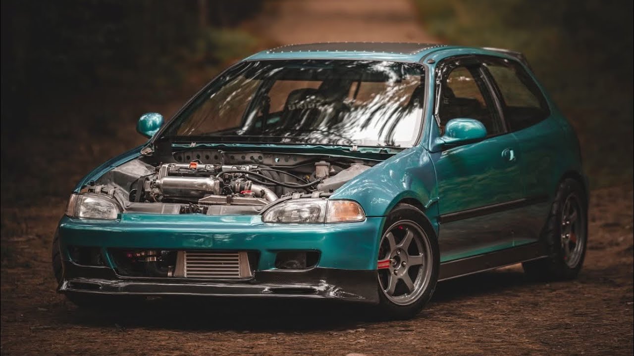 WHINING SUPERCHARGED EATON M90 K24 CIVIC DYNO COMPILATION 