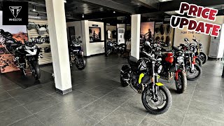 TRIUMPH MOTORCYCLES 2024 PRICE UPDATE | WHEELTEK BIGBIKES NUEVA ECIJA