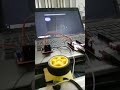 Hand gatures control car wheel while using Arduino and python Library CV