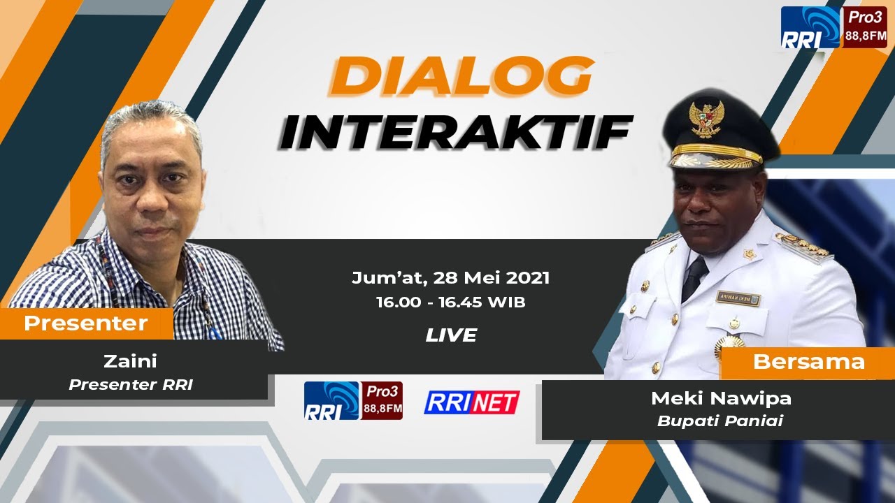 Dialog Interaktif Pro 3 Bersama Bupati Paniai