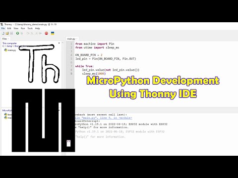 MicroPython with the ESP32 guide series: Thonny IDE with BBC micro:bit