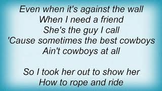 Garth Brooks - That Girl Is A Cowboy Lyrics YouTube Videos