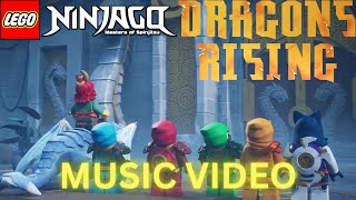 Lego Ninjago Dragons Rising Season 1 Main Theme (Season 2 Scenes)