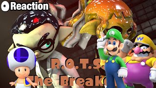 Andy(Me), Luigi, & Wario react to, “[SFM/SPLATOON] R.O.T.S. Episode 0 “The Breakout”