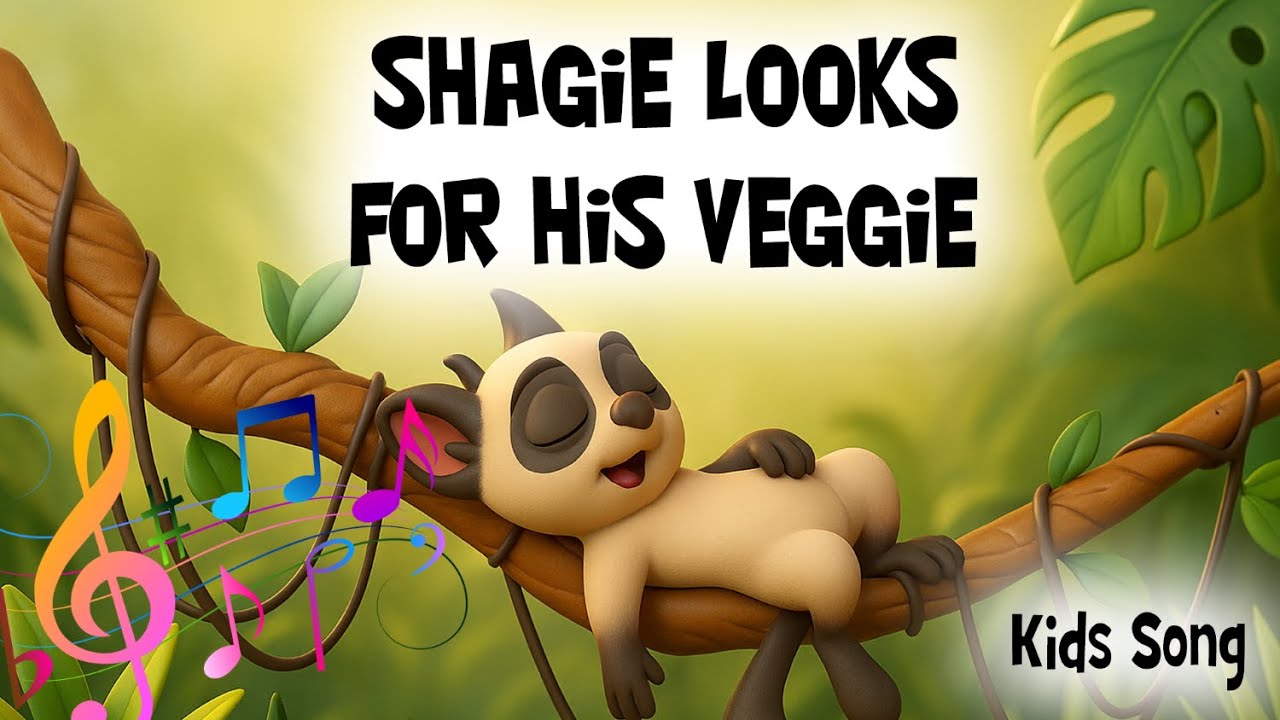 Shagie Looks for His Veggie Song 🥕 | Kids Song | 3D Animated Story Music