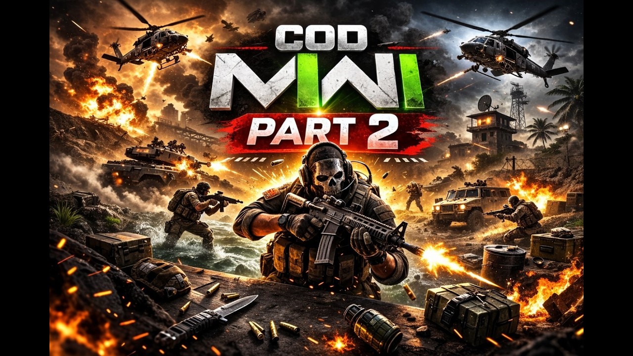 COD MW II Campaign Part 2 🎮 The War Gets Serious… - YouTube