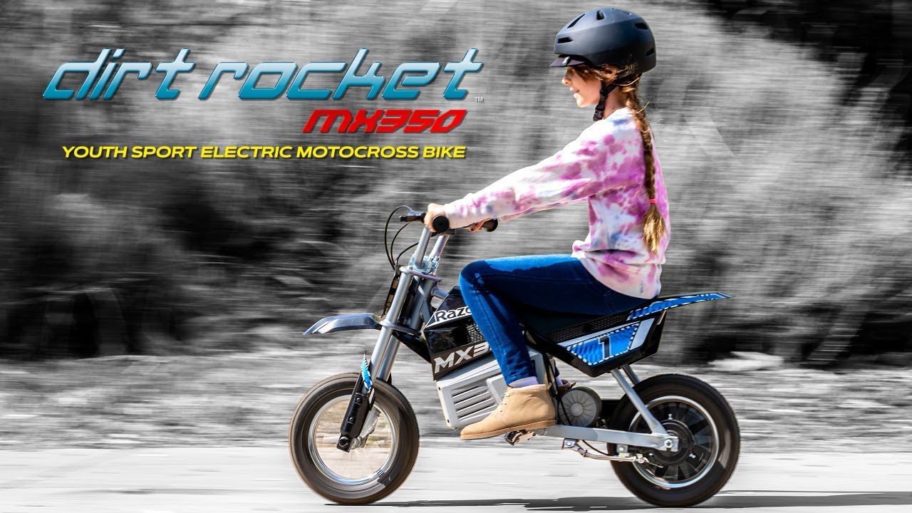 MX350 Dirt Rocket: Adjustable Speed Thrills for Kids 8-13 - YouTube