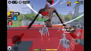 AhmadZilla bermain game Roblox Scp and Siren Head Rp Part 3