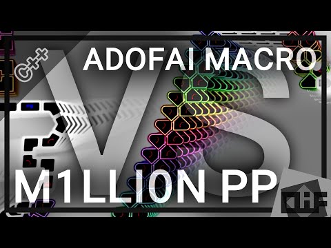 밀리언 피피? 딱 대 (ADOFAI Macro Performance - M1LLI0N PP (cut))