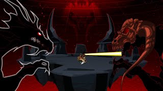 DragonFable - Evolved PumpkinLord vs Fallen Purpose