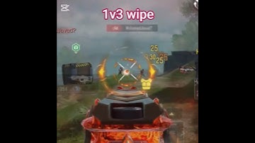 1 v 4  clutch endgame squad wipe cod mobile Alcatraz #codm #shorts