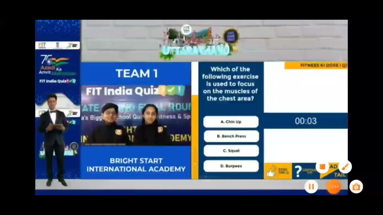 Team BSIA @ FIT India Quiz State Finale Round