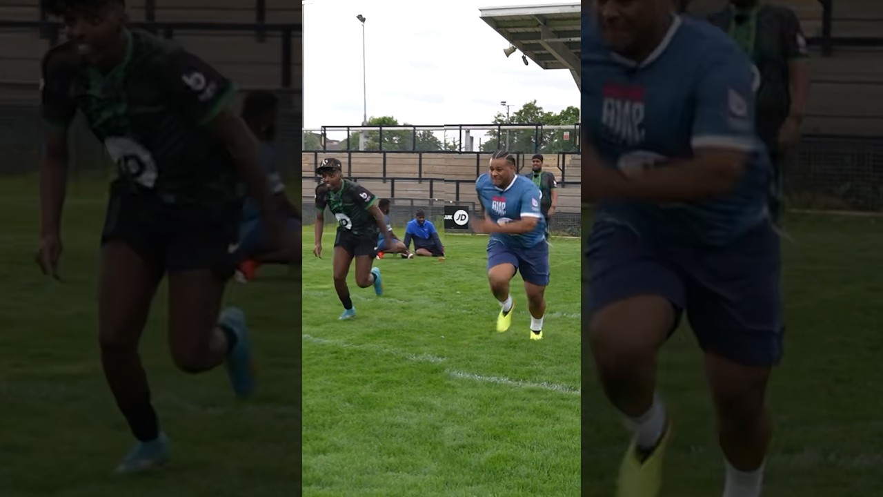 Fanum vs AJ from Beta Squad in a race!