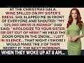 At A Gala, My Sister Slapped Me In Front Of Everyone And Shouted, My $25,000 Dress! After I