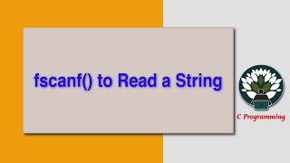 fscanf() to Read a String