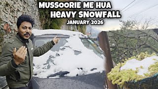 Heavy Snow Fall | Mussoorie | Vlog T Trip With Friends | Fuk Re Vlog 