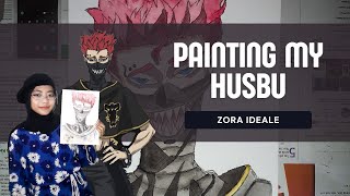 Painting My Husbu Zora Ideale Black Clover
