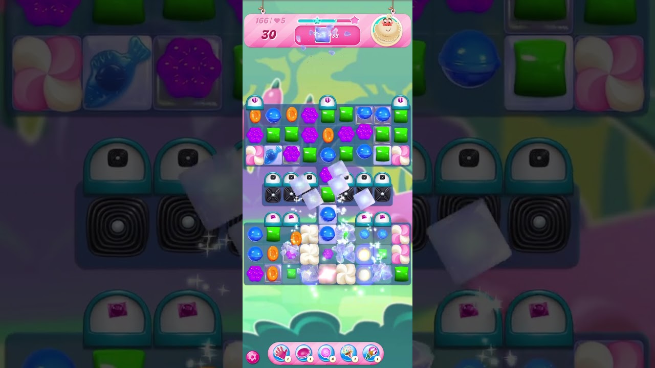 Candy Crush Saga Level 166