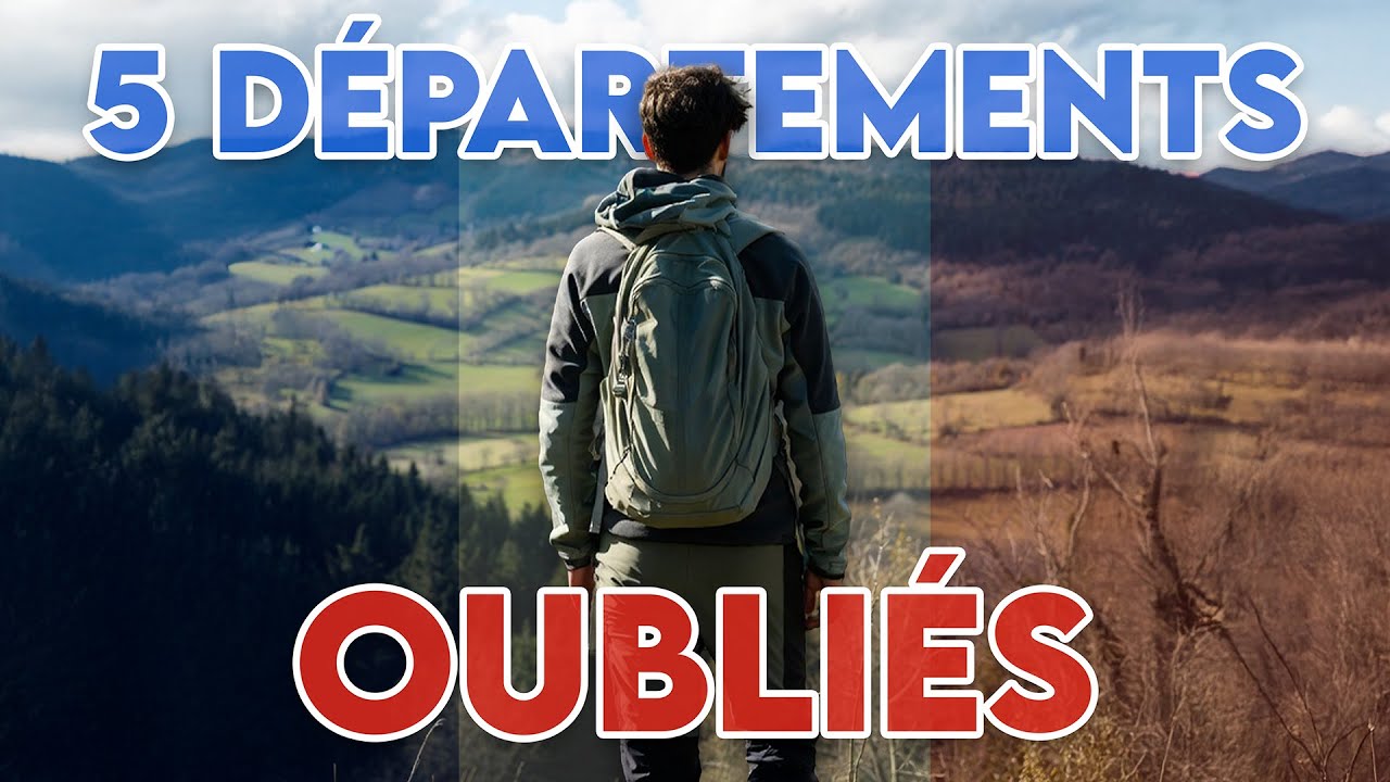5 départements FRANÇAIS que PERSONNE ne CONNAÎT 🇫🇷​