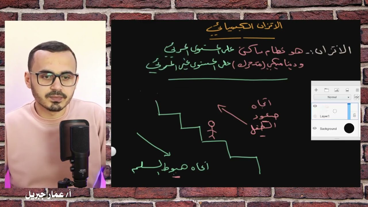 01- شرح مبسط جدا للحصة الاولى - الاتزان الكيميائي - الباب الثالث - كيميا3ث