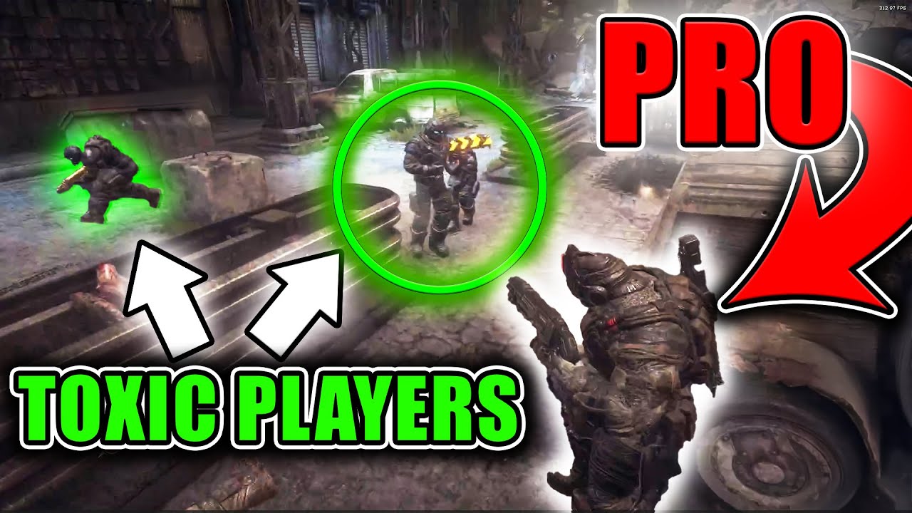 Pro vs TOXIC Gears of War Players 😤