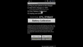 Aplicacion para calibrar bateria screenshot 4