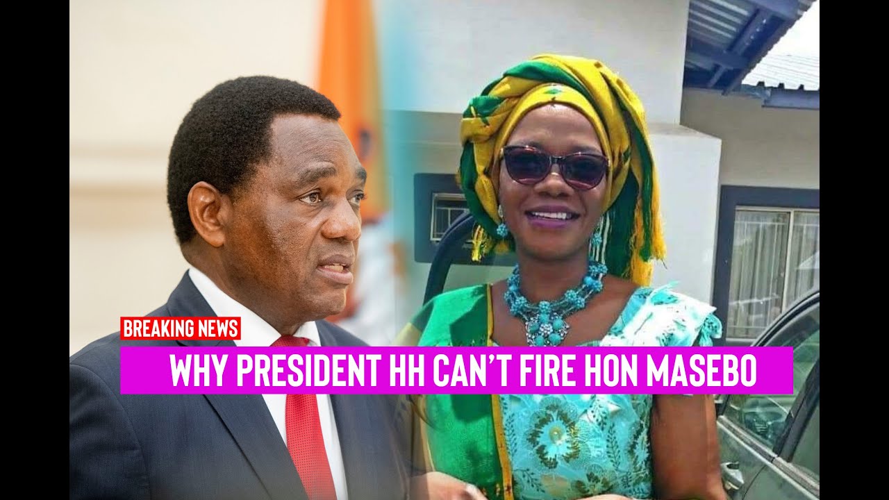 Chief Government SpokesPerson EXPLAINS Why Former Health Minister Hon Masebo  Can't be Fired