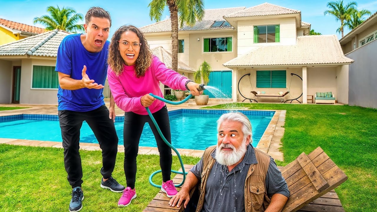 VOCÊS NÃO VÃO ACREDITAR ONDE O CASEIRO ESTAVA ESCONDIDO *Muito medo