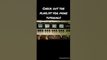 #012 ZOOM G5 - How To Scroll Through Effects Shown Using Footswitches