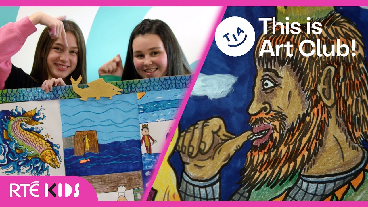 This Is Art Club! | The Salmon of Knowledge ✏️🎨 | Bringing Stories to Life | 