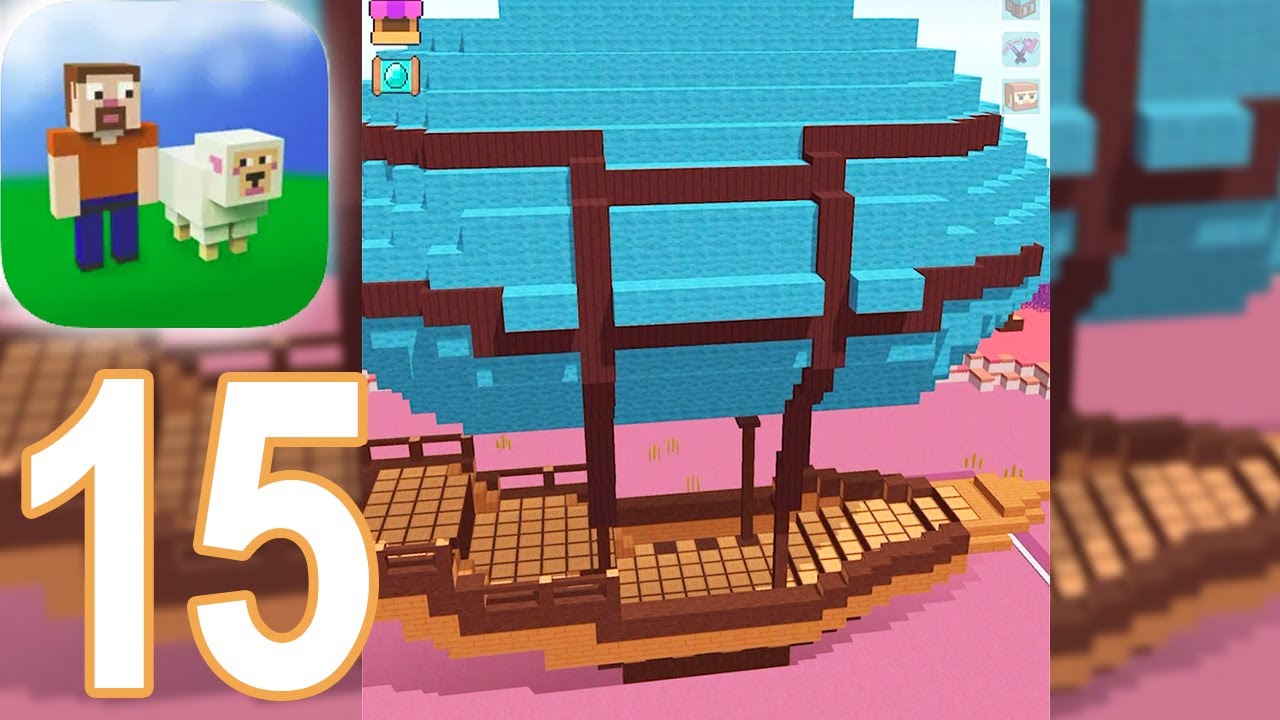 CubeCrafter - Craft & Mine Gameplay Walkthrough Part 15 (iOS Android)