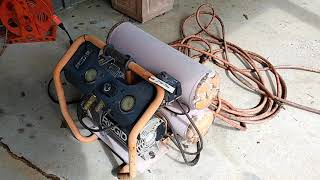 LOT 2436, RIDGID AIR COMPRESSOR