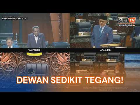 Dewan sedikit tegang! PM pertahan Nga, dakwa cuma umum projek yang sudah diluluskan