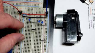 Small hand crank generator powering a simple circuit demo for learning electronics shorts 90