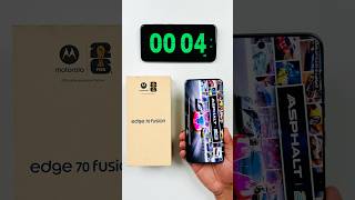 Motorola Edge 70 Fusion Asphalt 9 Game App Open Speed Test