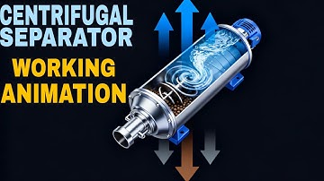 Centrifugal Separator in Chiller Plant — Working Principle Explained with Animation In 2 Minutes