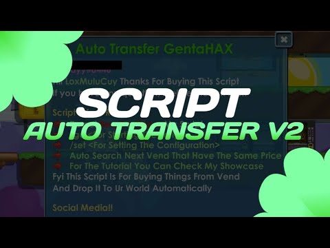 Script Auto Transfer V2 GentaHax -- Rayy#1099 - YouTube