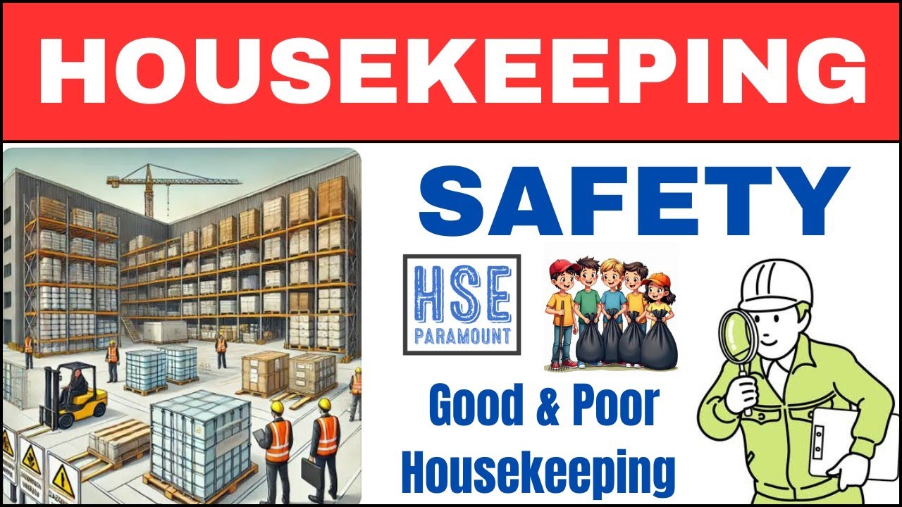 Housekeeping At Workplace | Housekeeping Safety | Benefits of Housekeeping 
