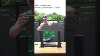 Mondaria Outdoor Composite Fence Brand