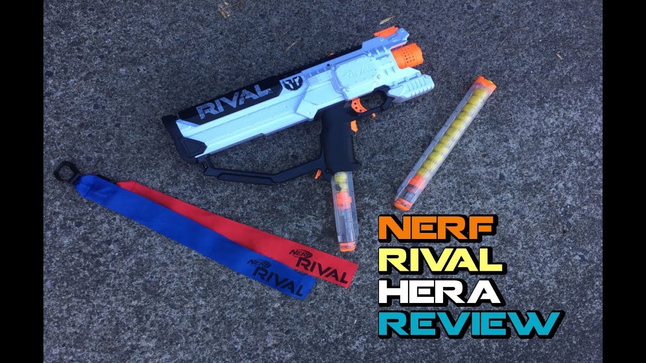 NERF RIVAL HERA REVIEW - Finally, a RIVAL blaster I love! (Review+