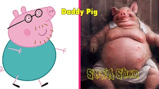 🐷 Peppa Pig Characters IN REAL LIFE 👉@SONA_Show
