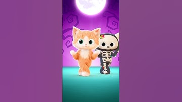 Thumbnail of Spooky scary skeletons #halloween(it not halloween yet it for a video) cute!