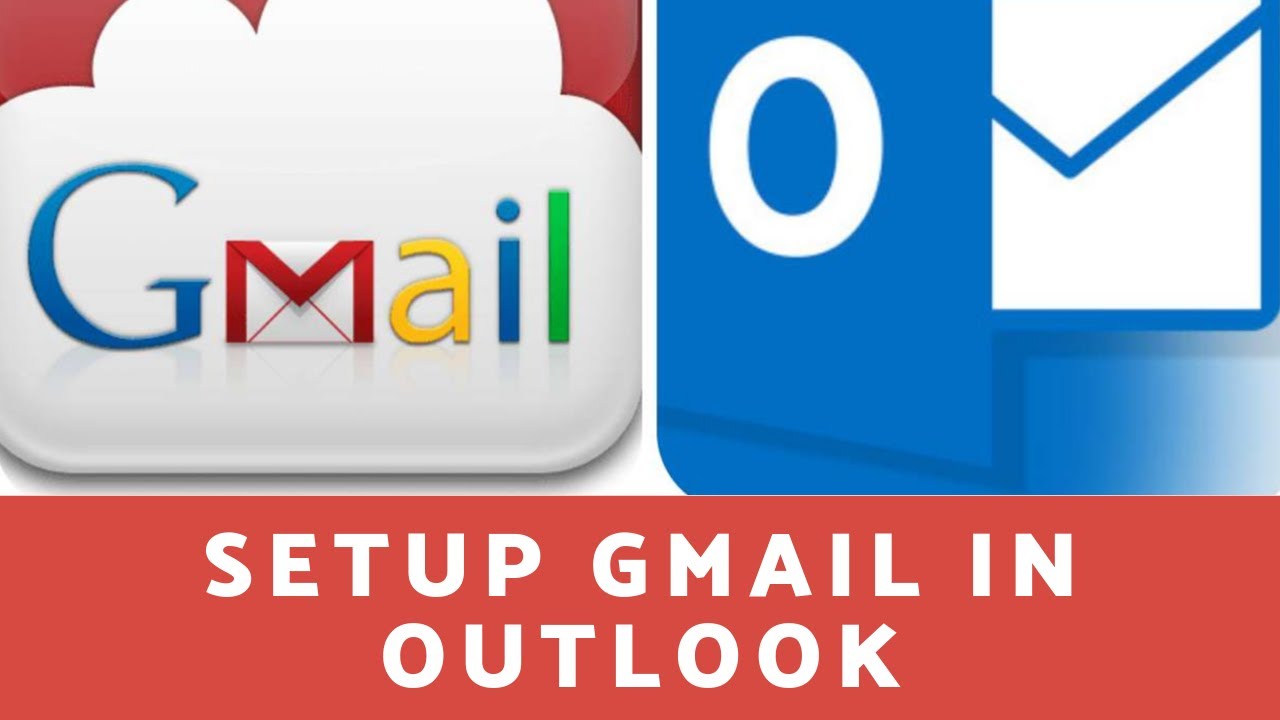 How to configure Gmail account in Outlook - New Fix! - YouTube